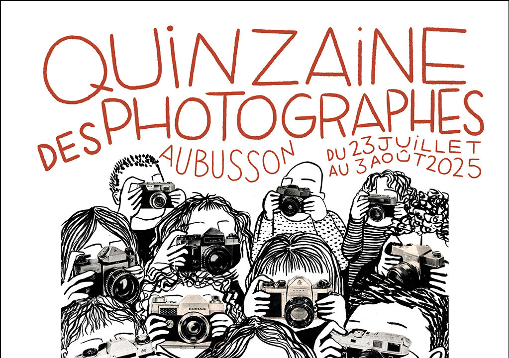 Affiche Festival Quinzaine Photographes Aubusson 2025