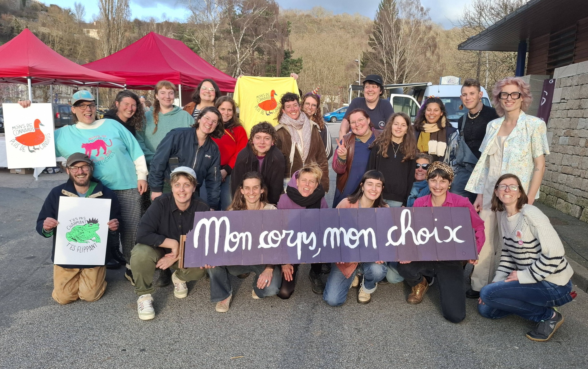 Rassemblement féministe Aubusson 8 mars 20216, Nous Toutes Creuse